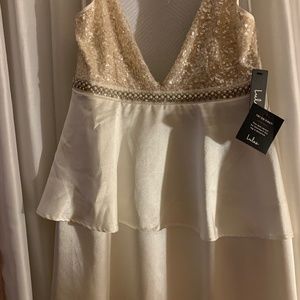 Champagne Cocktail Mini Dress